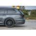 Накладки сплиттеры боковые на задний бампер на Volkswagen Passat B8 R-Line